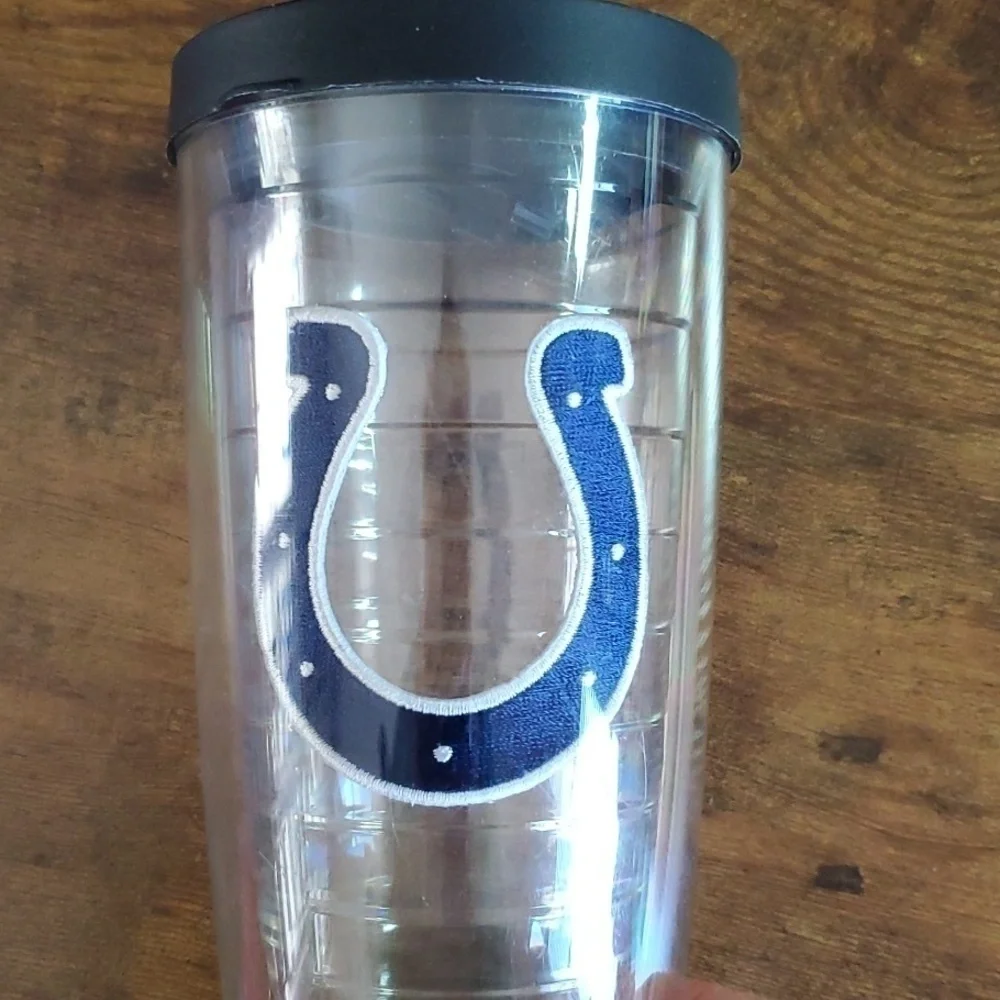 Tervis 16 ounce cup Indianapolis Colts lid included